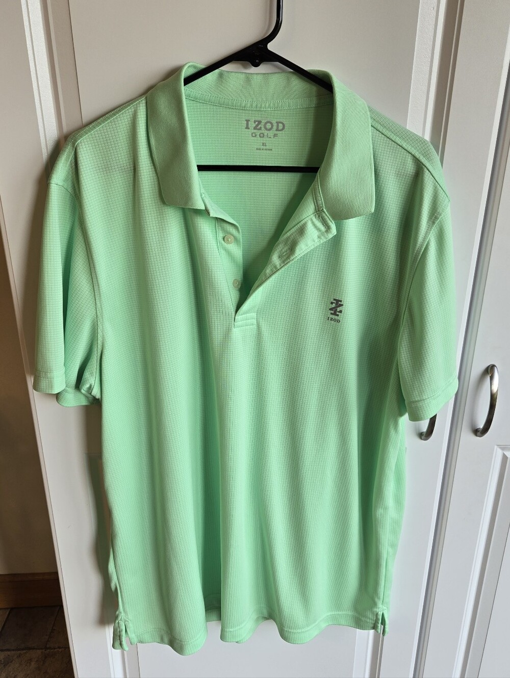 Izod Mint Green Men's Golf Polo